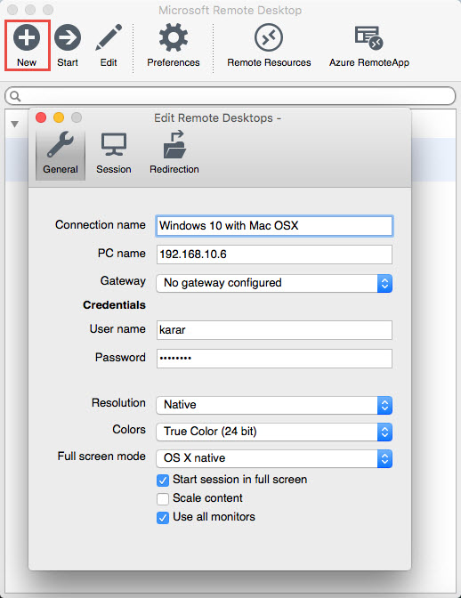 remote desktop client for mac os x 10.6.8